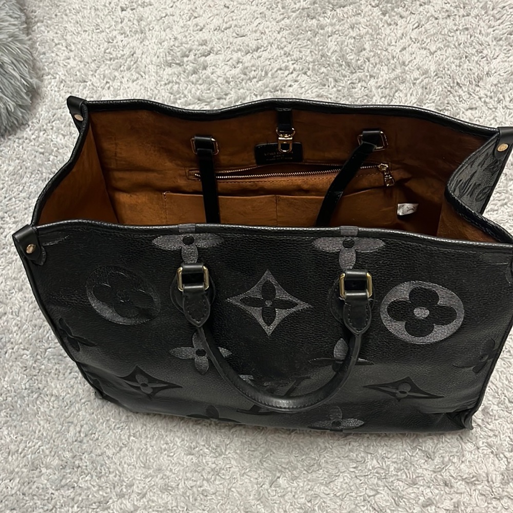 Large black tote